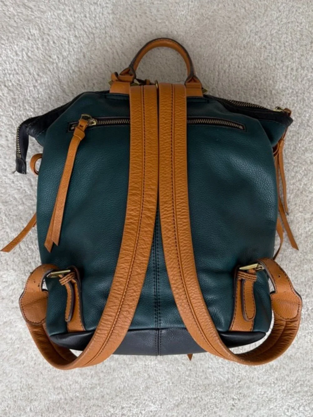 OrYANY Backpack In Black/Green